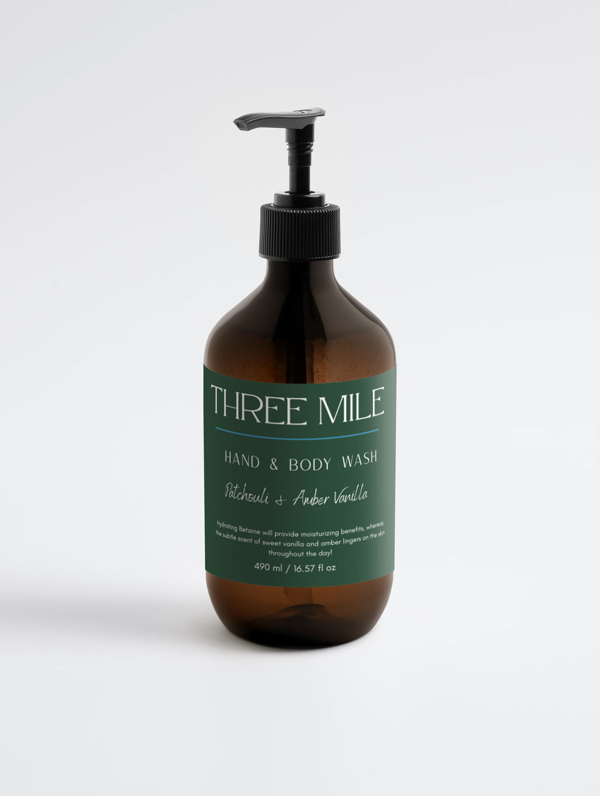 Hand & Body Wash - Patchouli & Amber Vanilla