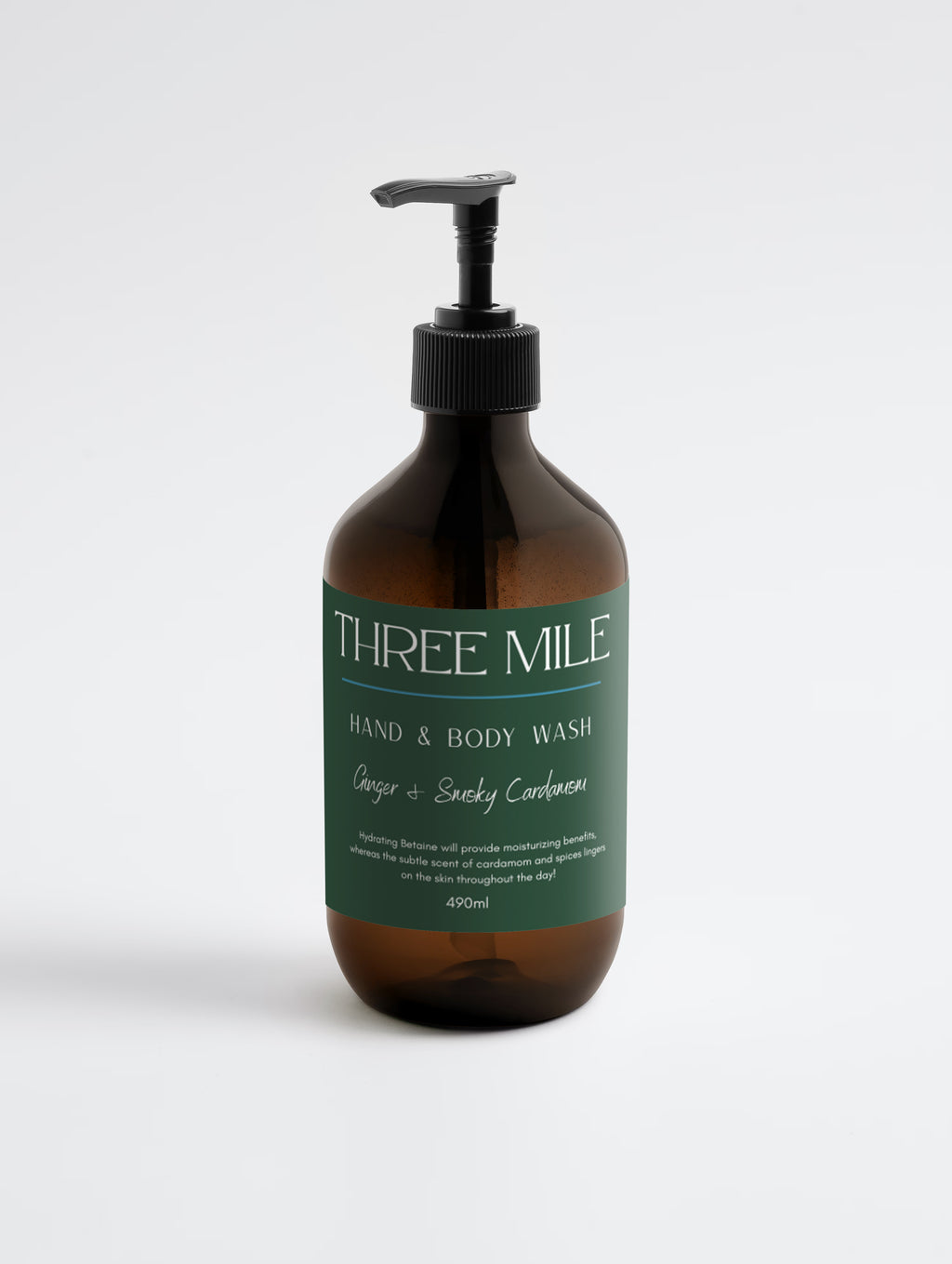 Hand & Body Wash - Ginger & Smoky Cardamom