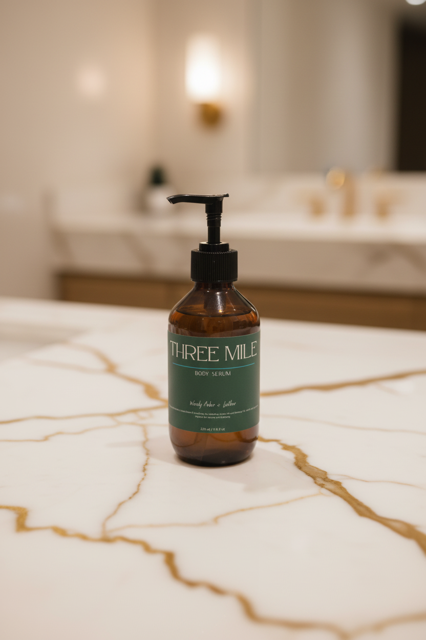 Body Serum - Woody Amber & Leather