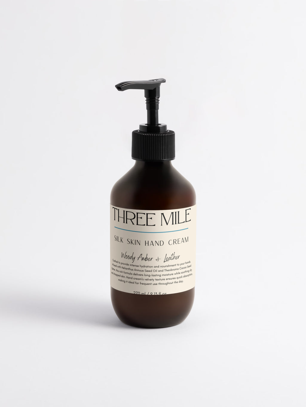 Hand Cream - Woody Amber & Leather