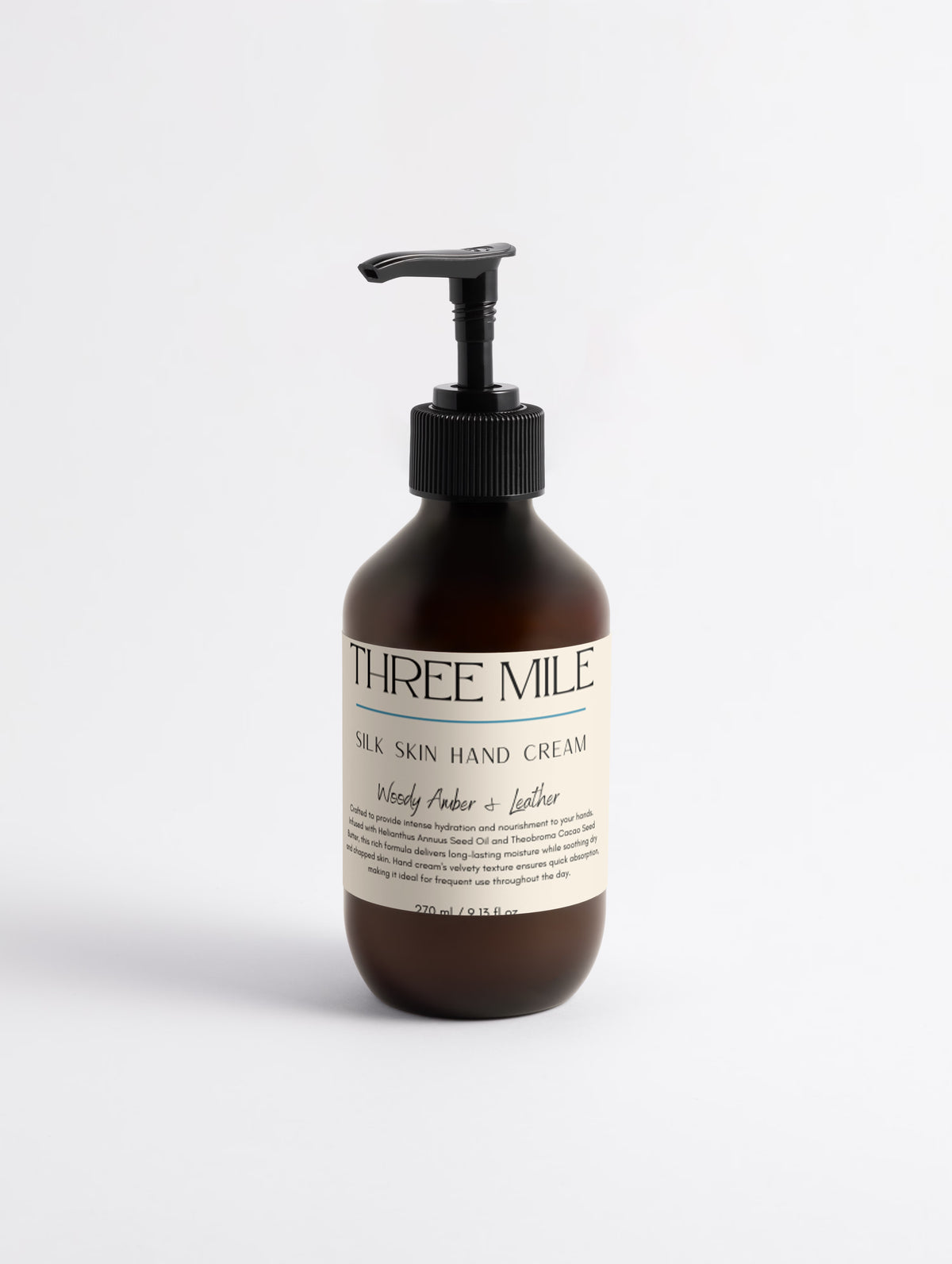 Hand Cream - Woody Amber & Leather