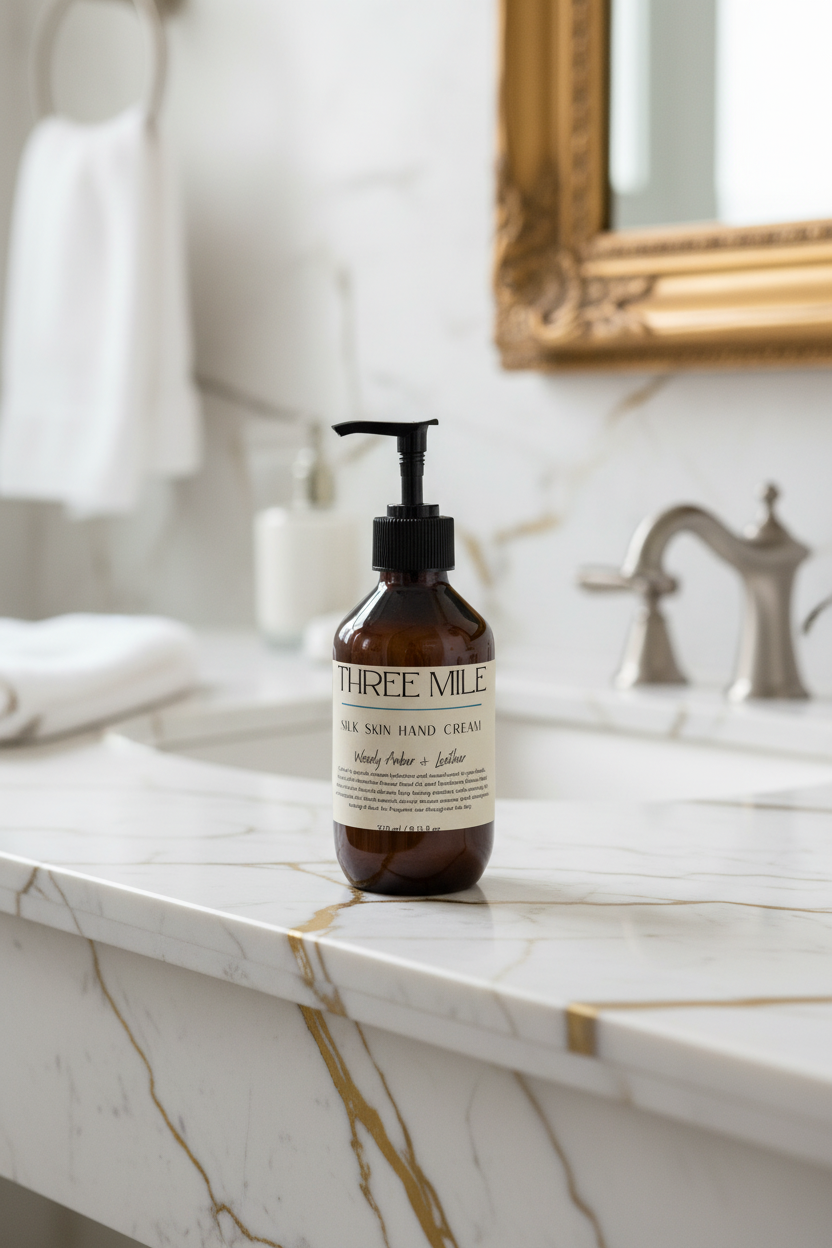 Hand Cream - Woody Amber & Leather