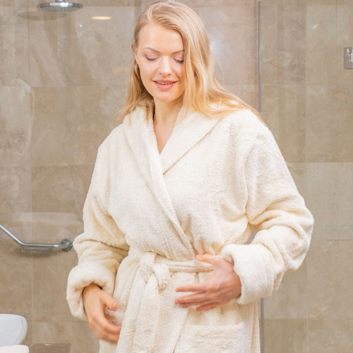 Organic Cotton Bathrobe